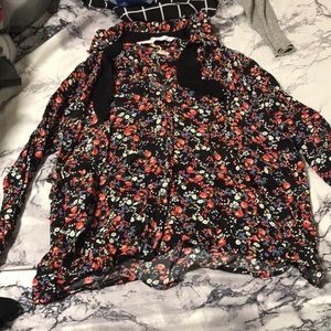 Zara floral top